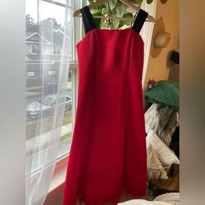 Beautiful Vintage Gunne Sax Red Dress (style 35988-13) Perfect For The Holidays!